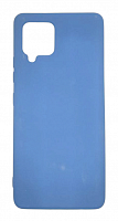 Чехол для Samsung A42, A426B силиконовый синий , TPU Matte case  от интернет магазина z-market.by