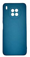 Чехол для Huawei Nova 8i Silicon Case, темно-синий от интернет магазина z-market.by