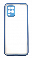 Чехол для Xiaomi Redmi 10 Lite, Stylish Case с цветной рамкой, синий от интернет магазина z-market.by