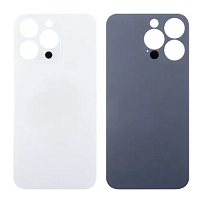 Задняя крышка для iPhone 13 Pro Белый (стекло, широкий вырез под камеру, логотип). от интернет магазина z-market.by