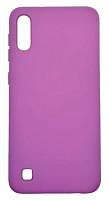 Чехол для Samsung A10, A105F, M10, M105F силиконовый фиолетовый, TPU Matte case  от интернет магазина z-market.by