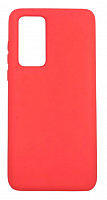 Чехол для Huawei P40 силиконовый красный, TPU Matte case от интернет магазина z-market.by