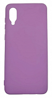 Чехол для Samsung A02, A022, M02 силиконовый фиолетовый, TPU Matte case от интернет магазина z-market.by