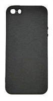 Чехол для iPhone 5, 5S силиконовый черный, TPU Matte case от интернет магазина z-market.by