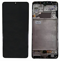 Модуль для Samsung A325, A325F (A32) оригинал (SP), (дисплей с тачскрином в раме), черный от интернет магазина z-market.by