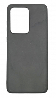 Чехол для Samsung Galaxy S20 Ultra, G988, силиконовый черный, TPU Matte Case с закрытой камерой от интернет магазина z-market.by