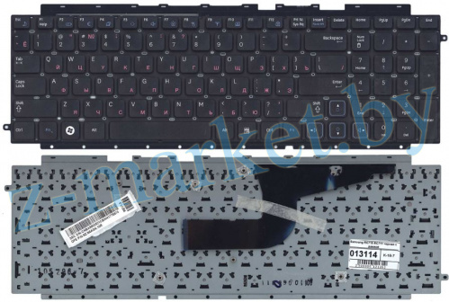 Клавиатура Samsung RC710 NP-RC710 RC711 без рамки Черная в Гомеле, Минске, Могилеве, Витебске.
