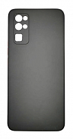 Чехол для Huawei Honor 30, Honor 30 Premium Silicon Mild с закрытой камерой, черный от интернет магазина z-market.by