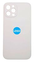 Чехол для iPhone 12 Pro Max Silicon Case цвет 6 (белый) с закрытой камерой и низом от интернет магазина z-market.by
