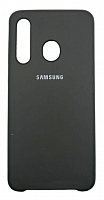 Чехол для Samsung A60, A605F, M40, M405F Silicon Case чёрный от интернет магазина z-market.by