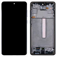 Модуль для Samsung A736, A736B (A73 5G) OLED Premium (дисплей с тачскрином в раме), черный от интернет магазина z-market.by
