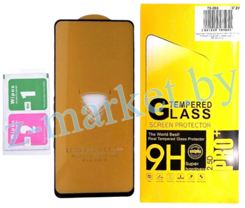 Защитное стекло для Huawei Honor 30, 30S, 30 Premium, Nova 7SE OG GOLDEN с черной рамкой в Гомеле, Минске, Могилеве, Витебске.