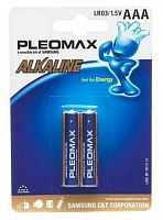 Элементы питания AAA Pleomax LR03-2BL, упаковка 2 штуки C0008045 от интернет магазина z-market.by