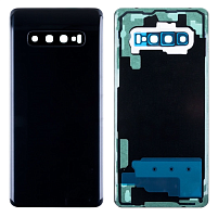 Задняя крышка для Samsung Galaxy S10+ (G975F) Черный - Премиум. от интернет магазина z-market.by