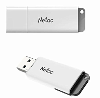 Флэш накопитель Netac U185 256Gb, NT03U185N-256G-30WH, USB 3.2 Gen 1 Type-A (5 Гбит/сек) белая от интернет магазина z-market.by
