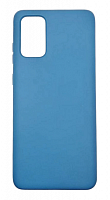 Чехол для Samsung S20+, G985F силиконовый синий, TPU Matte case  от интернет магазина z-market.by