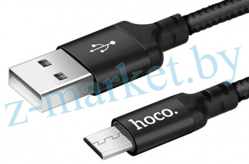 USB кабель HOCO X14 USB-microUSB, 2A, Times speed micro charging, 1м., черный в Гомеле, Минске, Могилеве, Витебске. фото 3