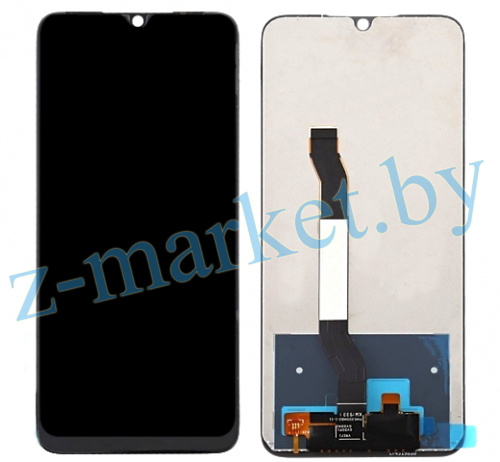 Модуль для Xiaomi Redmi Note 8, 8 2021 (M1908C3JC) - OR., (дисплей с тачскрином), черный в Гомеле, Минске, Могилеве, Витебске.