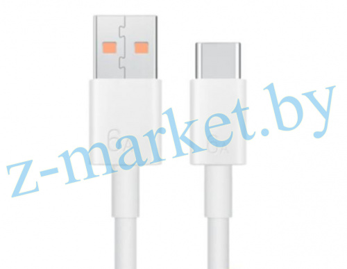 USB Дата-кабель Huawei USB Type-C 11V/6A 100 cm (белый/коробка) в Гомеле, Минске, Могилеве, Витебске. фото 3