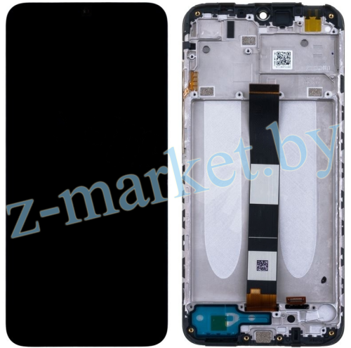 Модуль для Xiaomi Redmi 9A, 9C, 10A (M2006C3MNG/220233L2G/M2006C3L), (дисплей в раме), черный - OR. в Гомеле, Минске, Могилеве, Витебске. фото 2