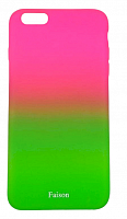 Чехол для iPhone 6 Plus, 6S Plus Gradient, матовый, красный, зелёный, в техпаке от интернет магазина z-market.by
