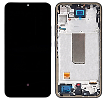 Модуль для Samsung A346, A346B (A34 5G) OLED (дисплей с тачскрином в раме), черный от интернет магазина z-market.by