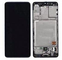 Модуль для Samsung A415, A415F (A41), AMOLED (дисплей с тачскрином в раме), черный от интернет магазина z-market.by