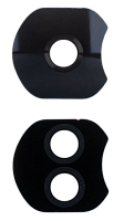 Стекло камеры для Huawei Honor 90 Lite (CRT-NX1) (комплект 2 шт.) Черный. от интернет магазина z-market.by