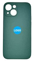 Чехол для iPhone 13 mini Silicon Case цвет 58 (полынь) с закрытой камерой и низом от интернет магазина z-market.by