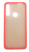 Чехол для Huawei Honor 9X, 9X Pro, Y9s, Y9 Prime 2019, P Smart Z матовый с цветной рамкой, красный от интернет магазина z-market.by