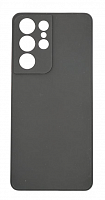 Чехол для Samsung Galaxy S21 ULTRA, G998  Mild, тонкий, непрозрачный, матовый, чёрный от интернет магазина z-market.by