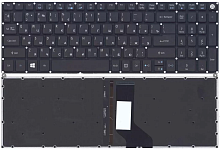 Клавиатура Acer Aspire E5-522, E5-522G, V3-574G, E5-573, ES1-572, Nitro VN7-572G черная с подсветкой от интернет магазина z-market.by