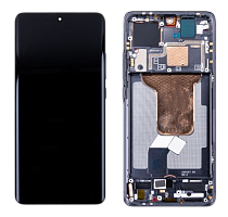 Модуль для Xiaomi 12, 12X (2201123G/2112123AG) - OR (SP) (дисплей с тачскрином в раме), черный от интернет магазина z-market.by