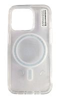 Чехол для iPhone 14 Pro, Clear Case, поддержка Magsafe, глянцевый, прозрачный от интернет магазина z-market.by