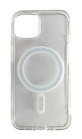 Чехол для iPhone 13 Mini, Clear Case, поддержка Magsafe, глянцевый, прозрачный от интернет магазина z-market.by