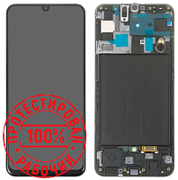Модуль для Samsung A505, A505F (A50), OLED (дисплей с тачскрином в раме), черный от интернет магазина z-market.by