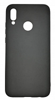 Чехол для Huawei P Smart 2019, Honor 10 Lite силиконовый черный, TPU Matte case от интернет магазина z-market.by
