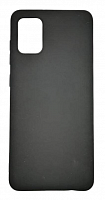 Чехол для Samsung A31, A315F, A51, A515, M40S,  силиконовый черный, TPU Matte case от интернет магазина z-market.by