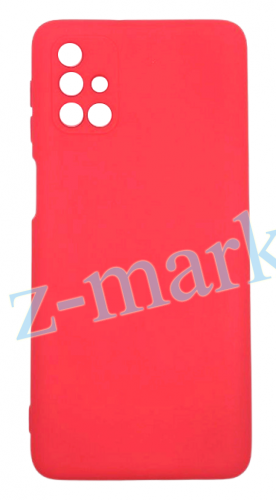 Чехол для Samsung M31S, M317F силиконовый красный , TPU Matte case  в Гомеле, Минске, Могилеве, Витебске.
