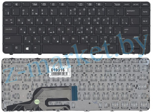 Клавиатура HP ProBook 430 G3, 440 G3, 445 G3 Черная в Гомеле, Минске, Могилеве, Витебске.