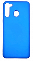 Чехол для Samsung A21, A215F, Silicon Case синий от интернет магазина z-market.by