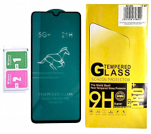 Защитное стекло для Samsung A42, A426B с черной рамкой от интернет магазина z-market.by