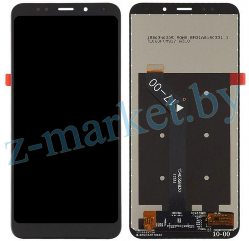 Модуль для Xiaomi Redmi 5 Plus (MEG7), (дисплей с тачскрином), черный в Гомеле, Минске, Могилеве, Витебске.
