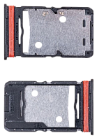 Держатель SIM для Tecno Pova 5 Pro 5G (LH8n) Черный. от интернет магазина z-market.by