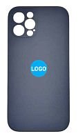 Чехол для iPhone 12 Pro Silicon Case цвет 9 (черничный) с закрытой камерой и низом от интернет магазина z-market.by