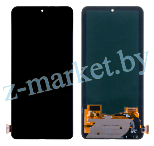 Модуль для Xiaomi Poco F3, Mi 11i (M2012K11AG) OLED (дисплей с тачскрином), черный в Гомеле, Минске, Могилеве, Витебске.