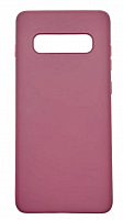 Чехол для Samsung S10+, G975F силиконовый фиолетовый , TPU Matte case  от интернет магазина z-market.by