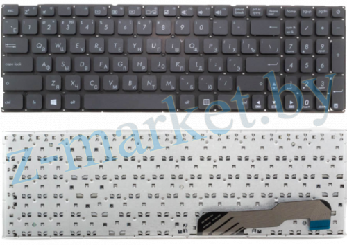 Клавиатура Asus X541 R541 F541 K541 Черная в Гомеле, Минске, Могилеве, Витебске.