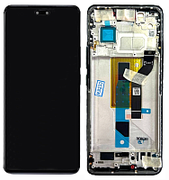 Модуль для Xiaomi 13 Lite (2210129SG) - Сервисный (дисплей с тачскрином в раме), черный от интернет магазина z-market.by