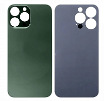 Задняя крышка для iPhone 13 Pro Зеленый (стекло, широкий вырез под камеру, логотип). от интернет магазина z-market.by